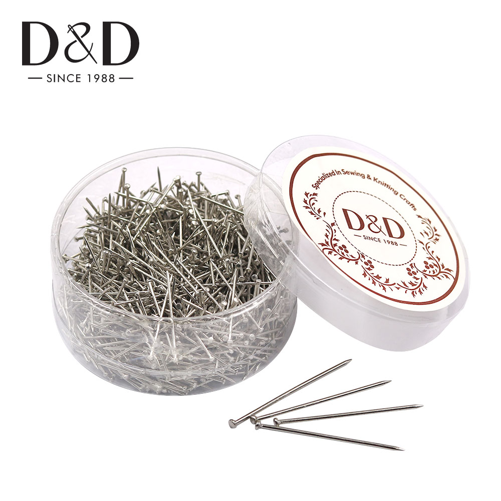 Jewelry Making Head Pins - 900 adet 26mm paslanmaz çelik düz
