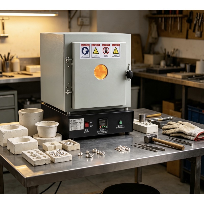 Jewelry Making Jewelry - 1150 ℃ 1750W Takı Kalıbı Mufla