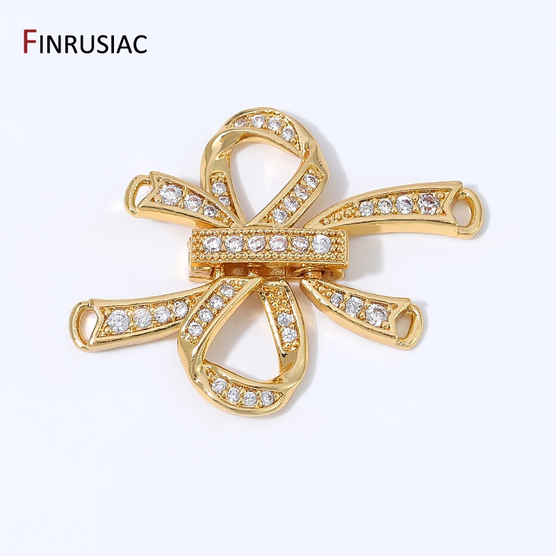 Jewelry Making Bead - 18K Altın Kaplama Pirinç Oyuk Kurdele