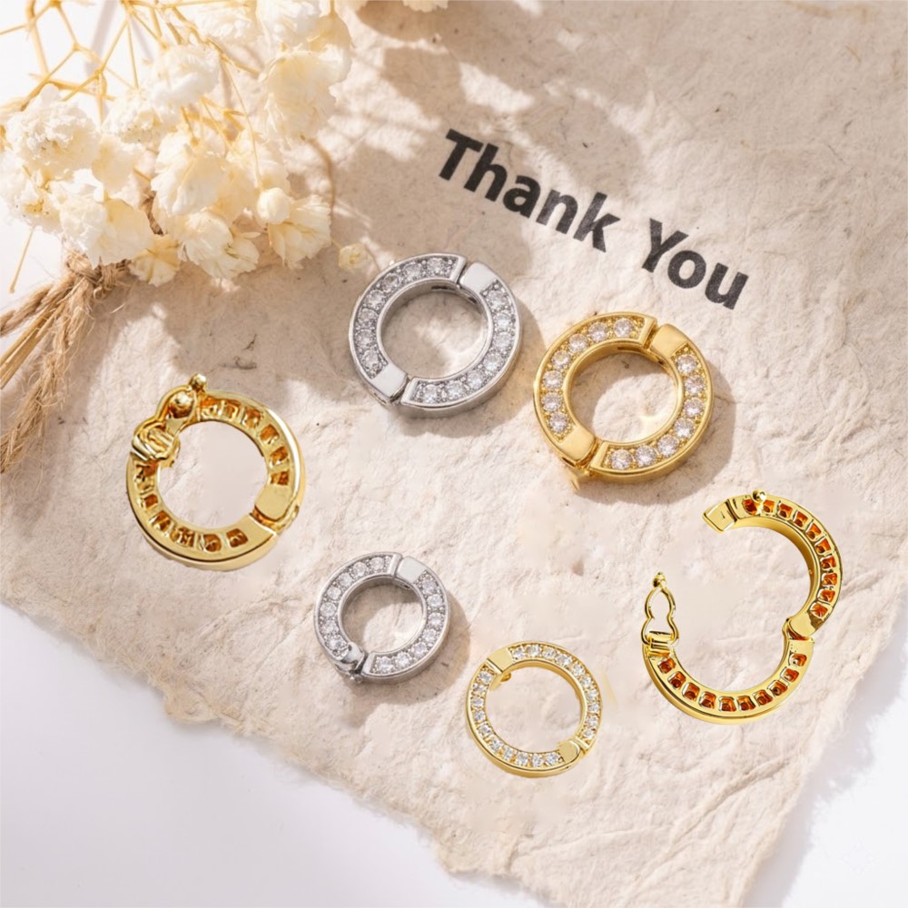 Jewelry Making Rings - 2 adet O halkaları kanca klip
