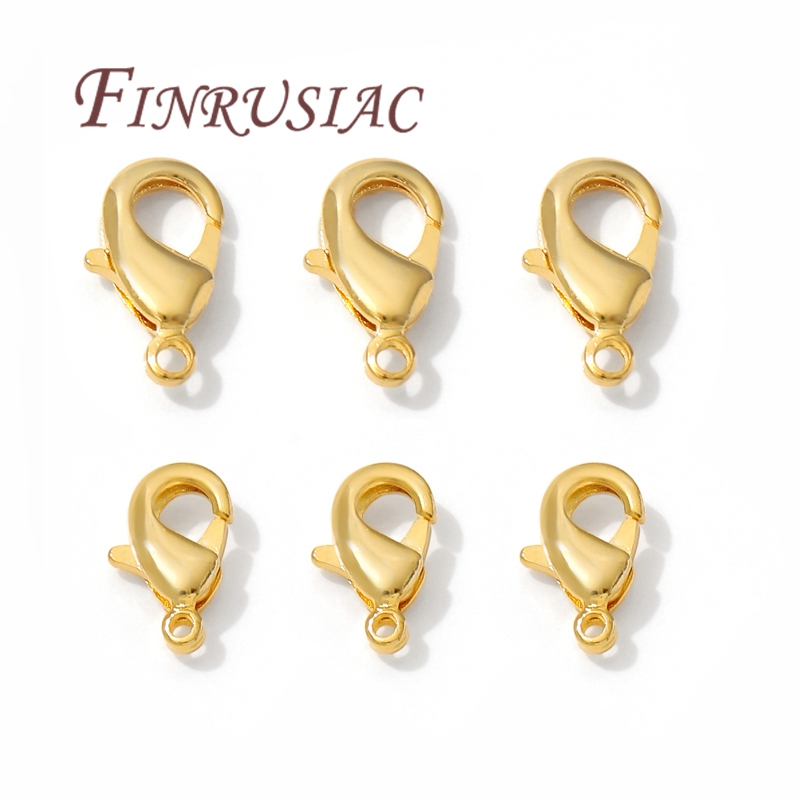 Jewelry Making Class - 10mm 12mm 18K Altın Kaplama Istakoz