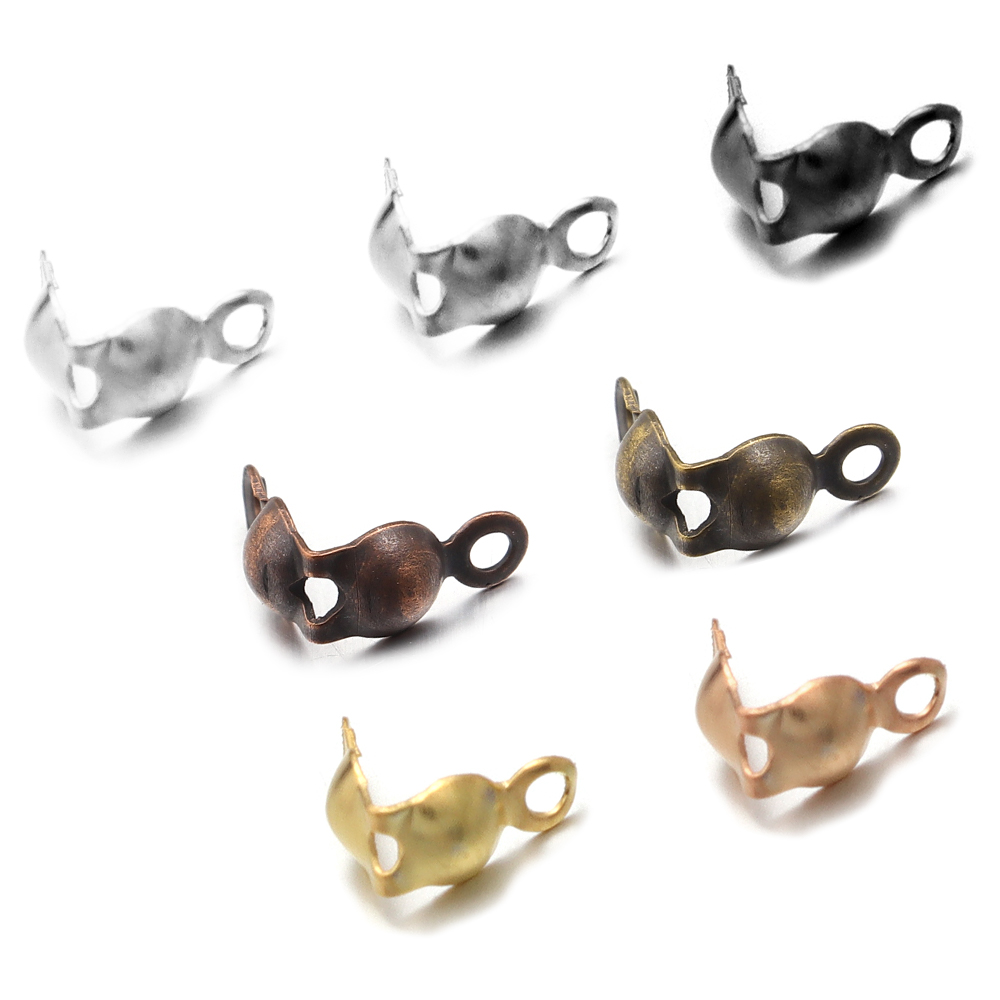 Jewelry Making Knots For Clasps - 200 adet/grup Metal Sonu Kıvrımlar Boncuk