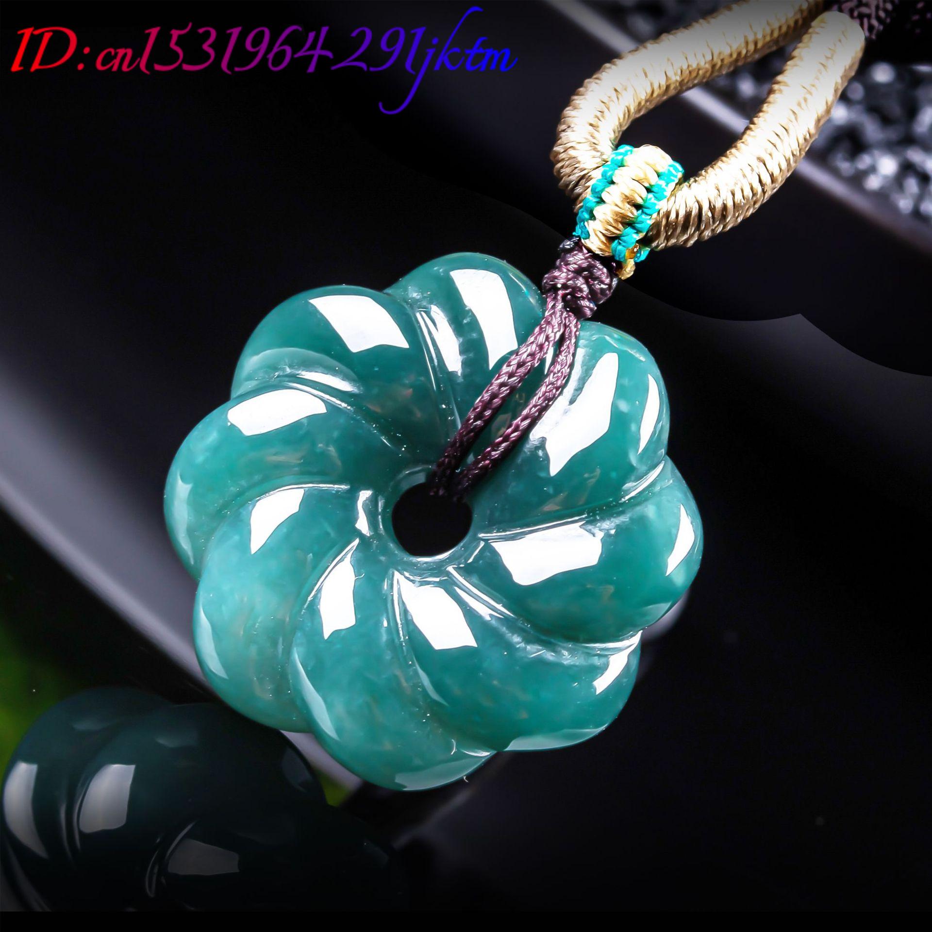 Doğal Birman Yeşim Taşı Çiçek  - Jewelry Making Jewelry incelemesi ve fiyatı