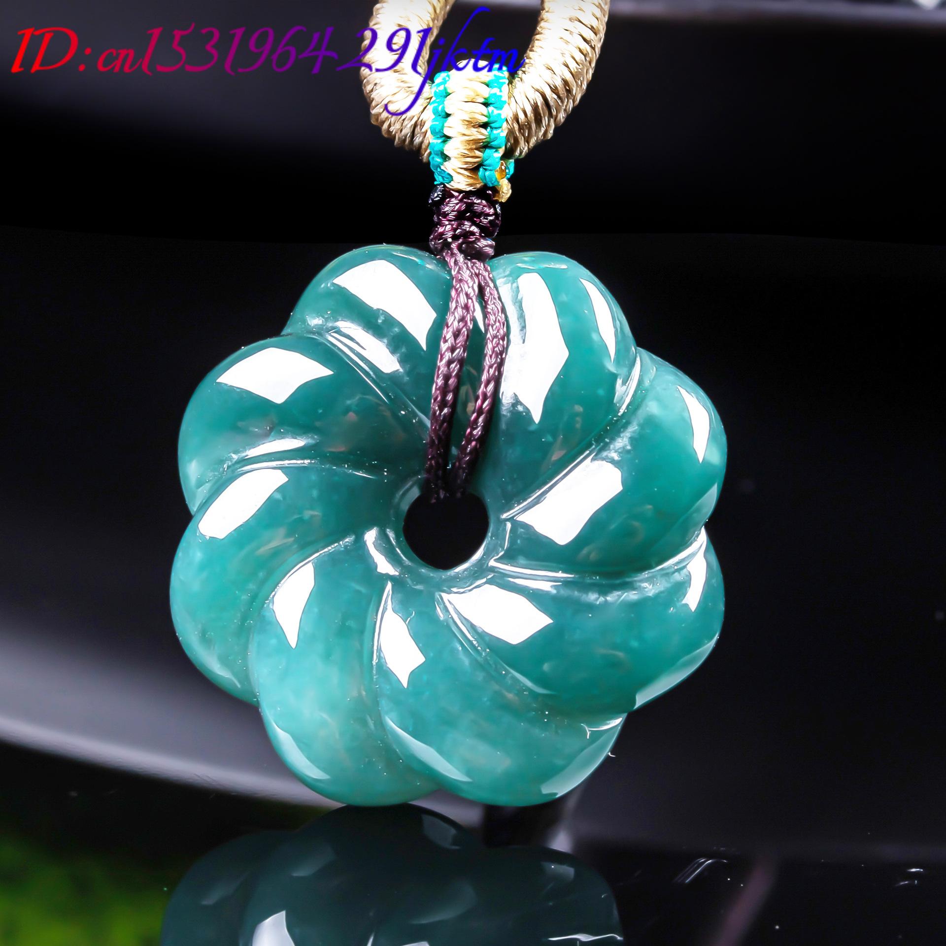 Doğal Birman Yeşim Taşı Çiçek  - Jewelry Making Jewelry incelemesi ve fiyatı
