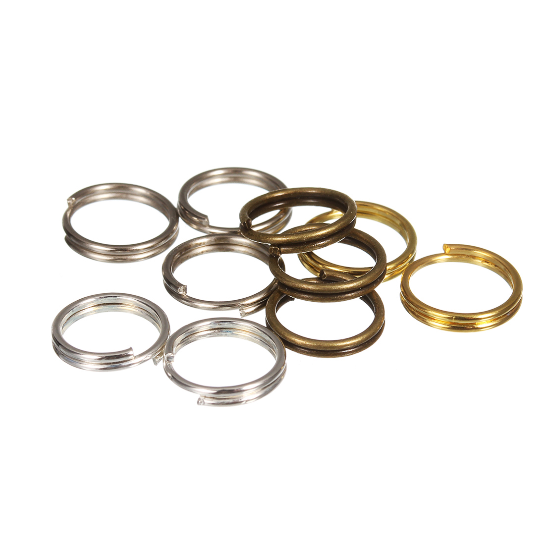 50-200 adet 4-20mm Metal Açık  - Jewelry Making Closed Jump Rings incelemesi ve fiyatı