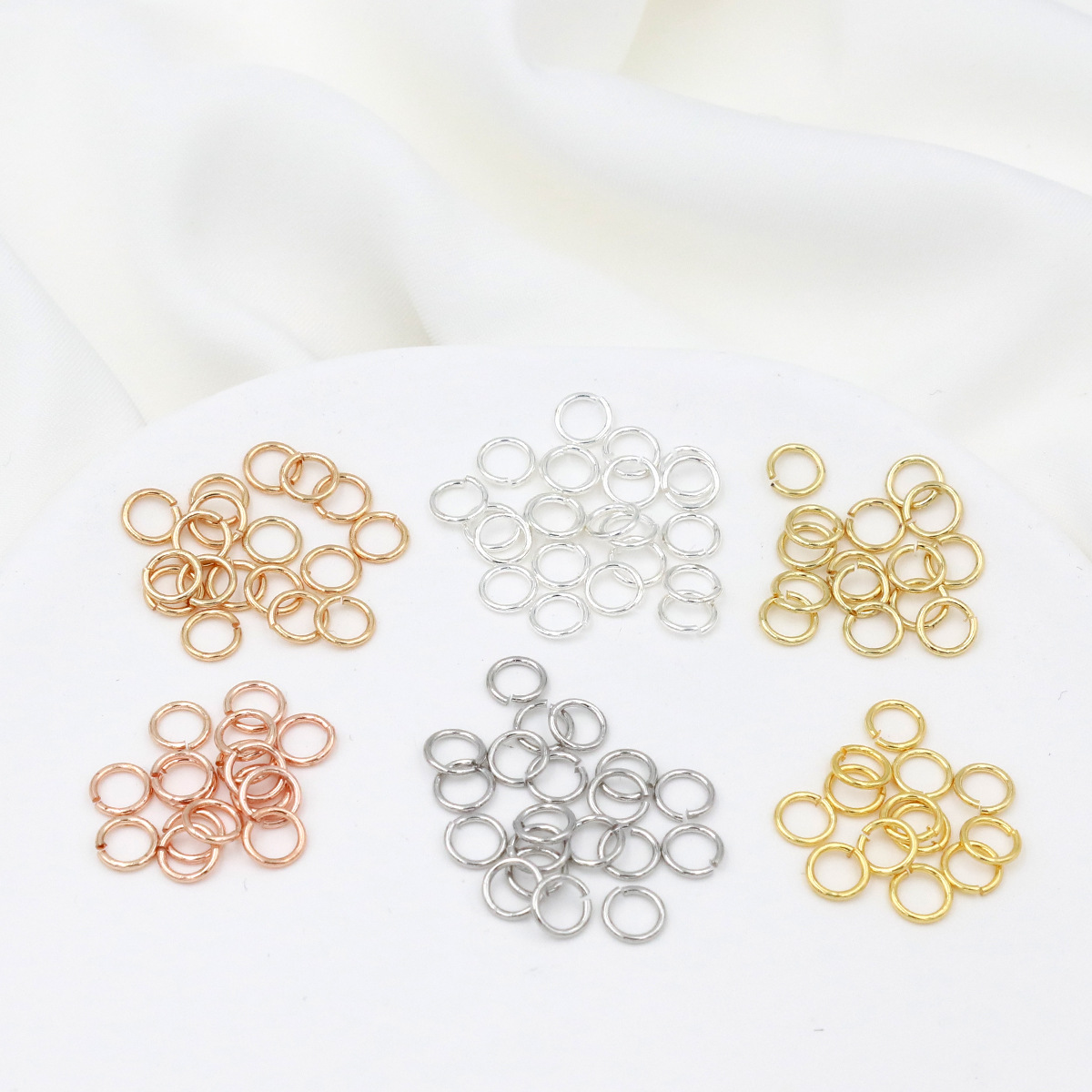 925 Gümüş Açık Halka Seti 3-10 - Jewelry Making Closed Jump Rings incelemesi ve fiyatı