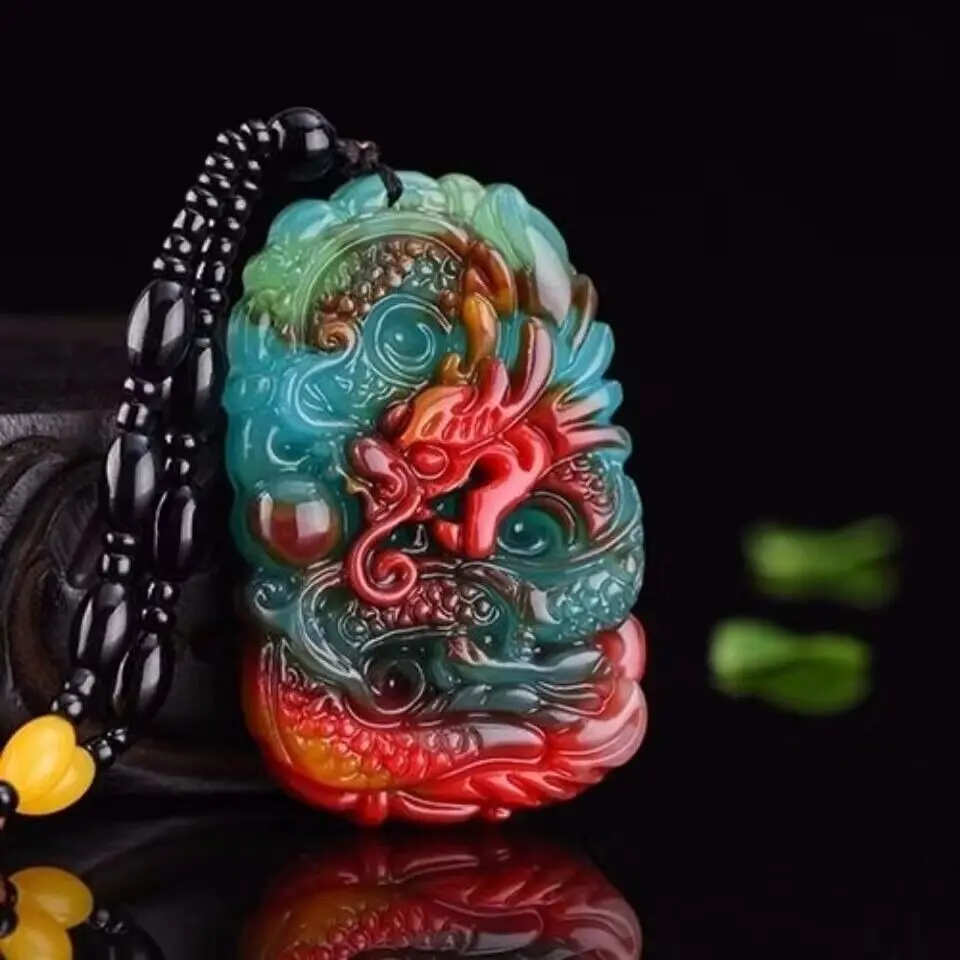 Gerçek yeşim ejderha kolye kol - Jewelry Making Jewelry incelemesi ve fiyatı