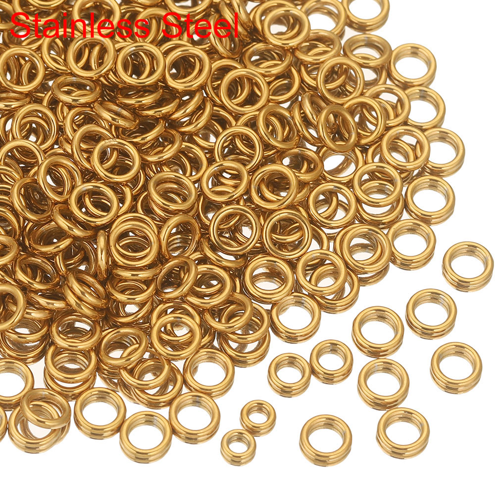 50 adet Paslanmaz Çelik Kapalı - Jewelry Making Closed Jump Rings incelemesi ve fiyatı