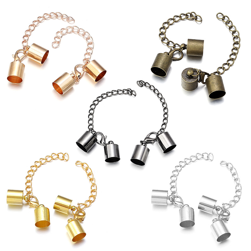 10 takım deri kordon uç kapakl - Jewelry Making Class incelemesi ve fiyatı