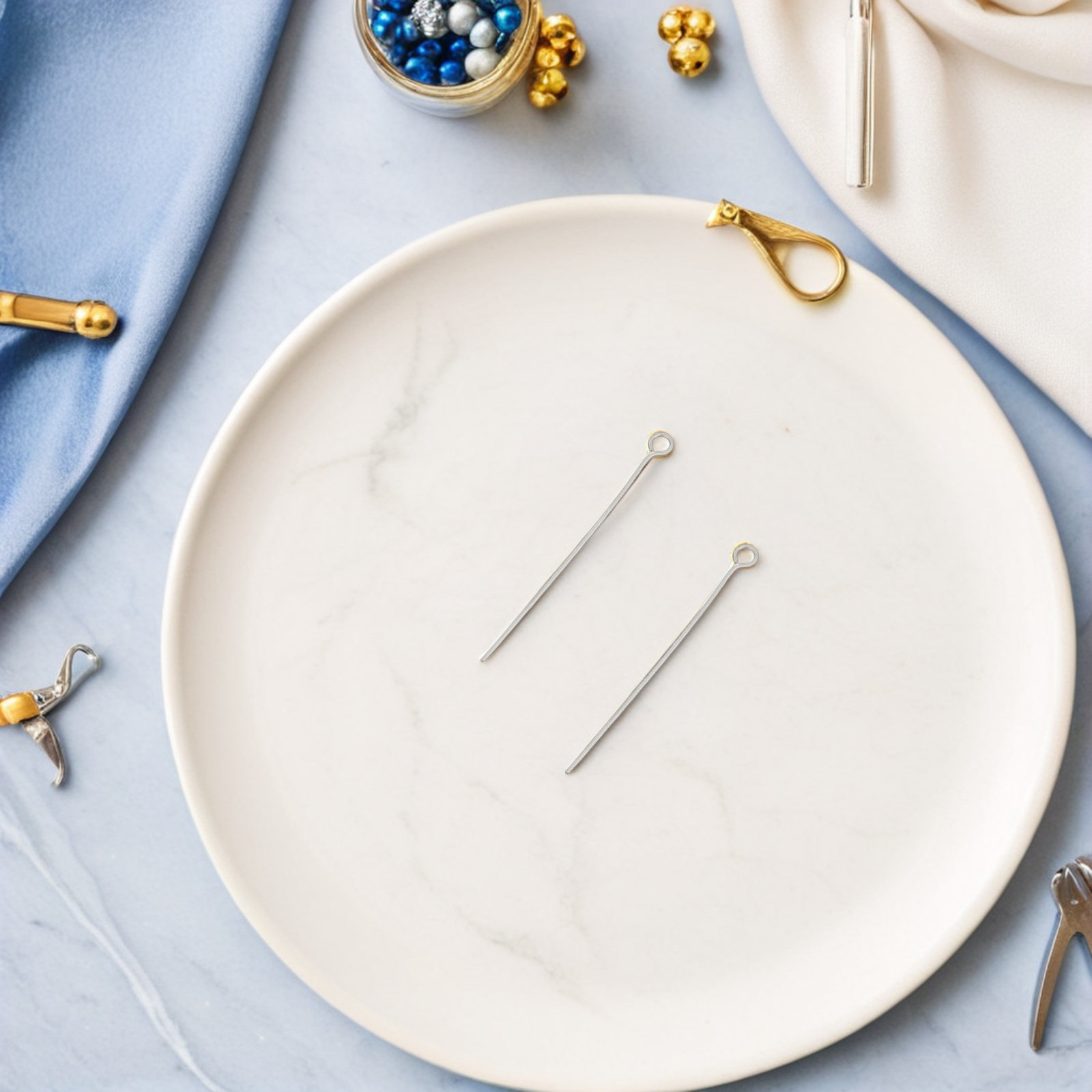 300 Adet Paslanmaz Çelik Açık  - Jewelry Making Head Pins incelemesi ve fiyatı