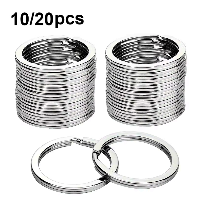 10 adet 20 adet 15-50mm Metal  - Jewelry Making Closed Jump Rings incelemesi ve fiyatı