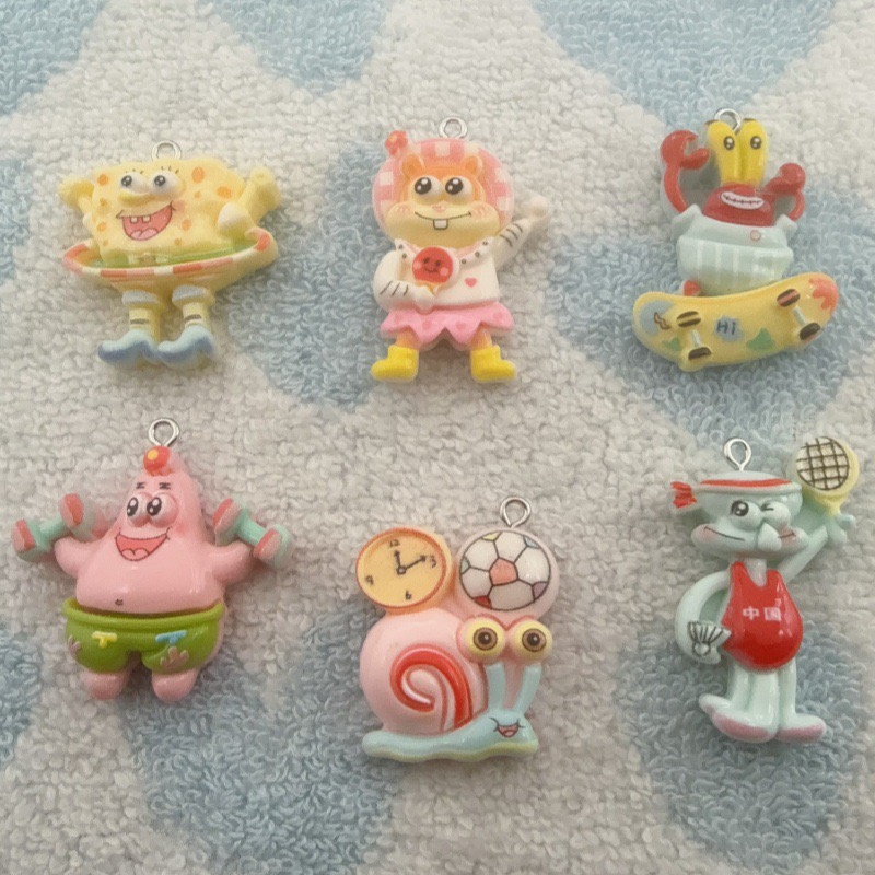 10 adet karikatür reçine kolye - Jewelry Making Jewelry incelemesi ve fiyatı
