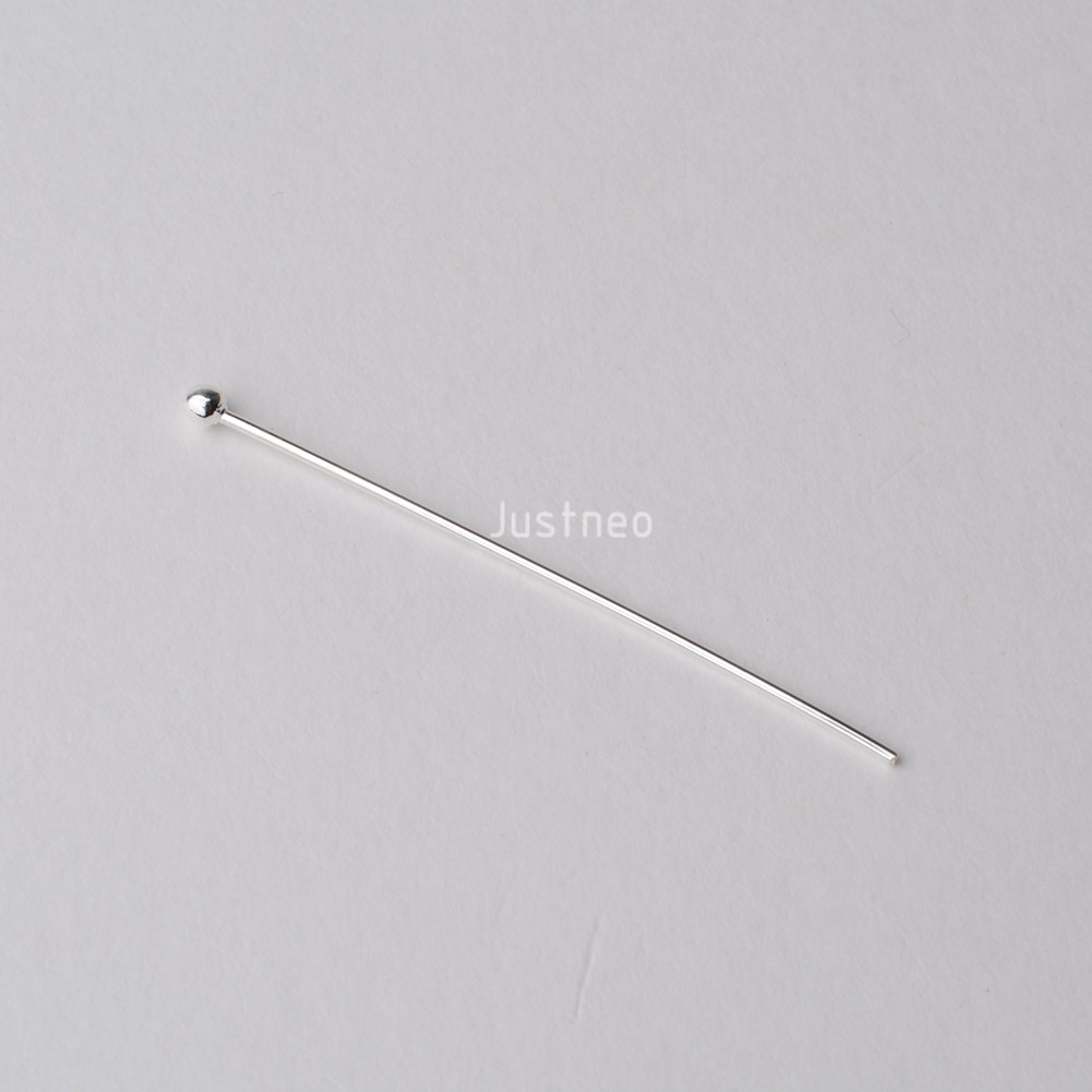 925 Ayar Gümüş Top Başlı İğnel - Jewelry Making Head Pins incelemesi ve fiyatı