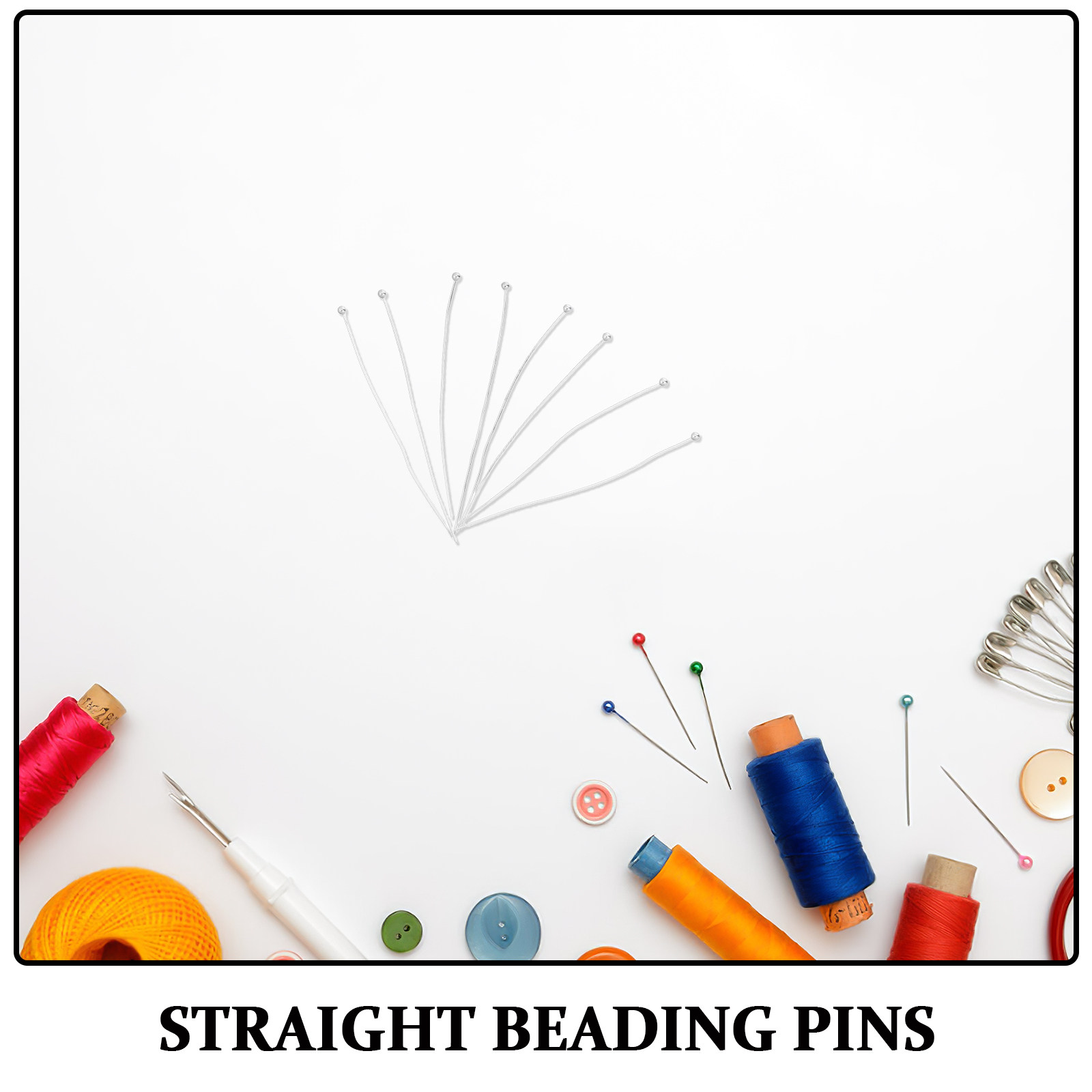 200 Adet Yuvarlak Uçlu, Esnek, - Jewelry Making Head Pins incelemesi ve fiyatı