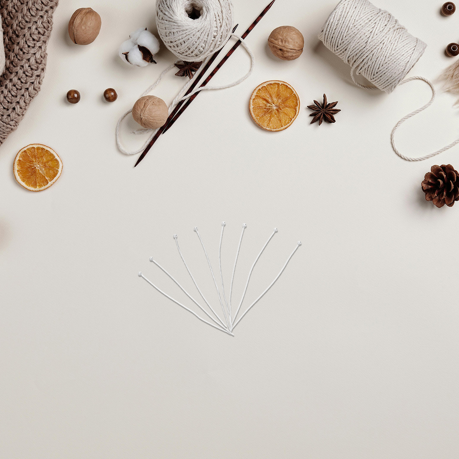 200 Adet Yuvarlak Uçlu, Esnek, - Jewelry Making Head Pins incelemesi ve fiyatı