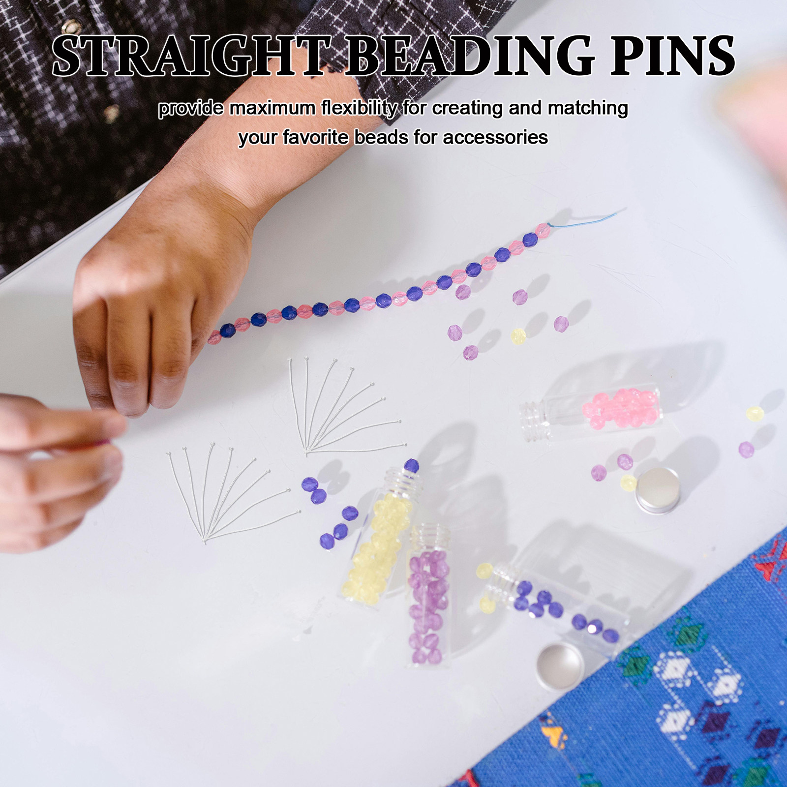 200 Adet Yuvarlak Uçlu, Esnek, - Jewelry Making Head Pins incelemesi ve fiyatı