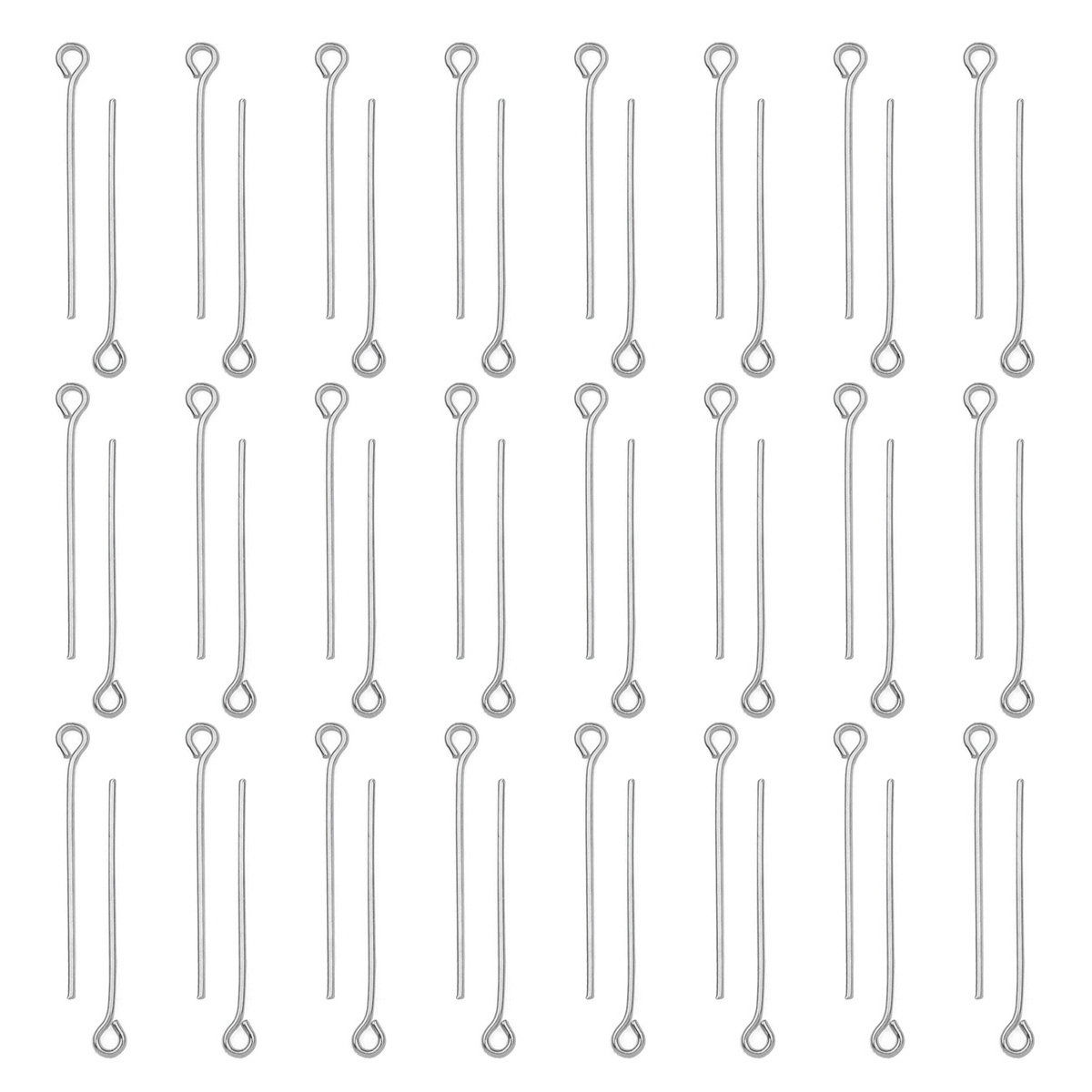 100 adet/grup Paslanmaz Çelik  - Jewelry Making Head Pins incelemesi ve fiyatı