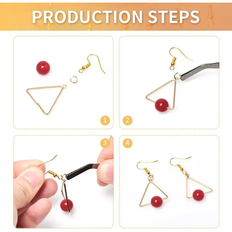 100/500 adet DIY Küpe Bulgular - Jewelry Making Parts incelemesi ve fiyatı